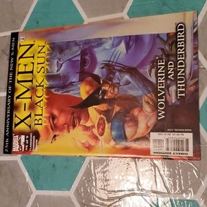 25th Anniversary Marvel Comics #5 X-Men Black Sun Wolverine and Thunderbird #Z7